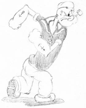 Popeye sketch