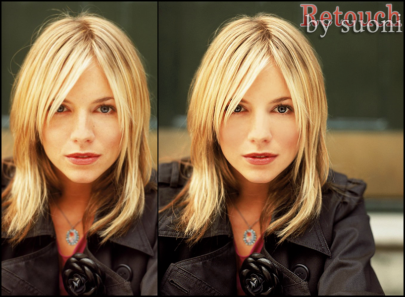 Sienna Miller Retouch