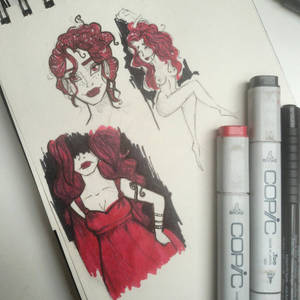 Sketchdump - Vampire Red 