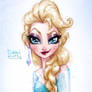 Gorgeous Elsa, Girl With an Ice Earring (: