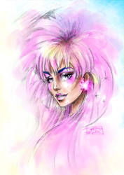 Me. I Am Jem ... the Truly Outrageous one (: by darkodordevic