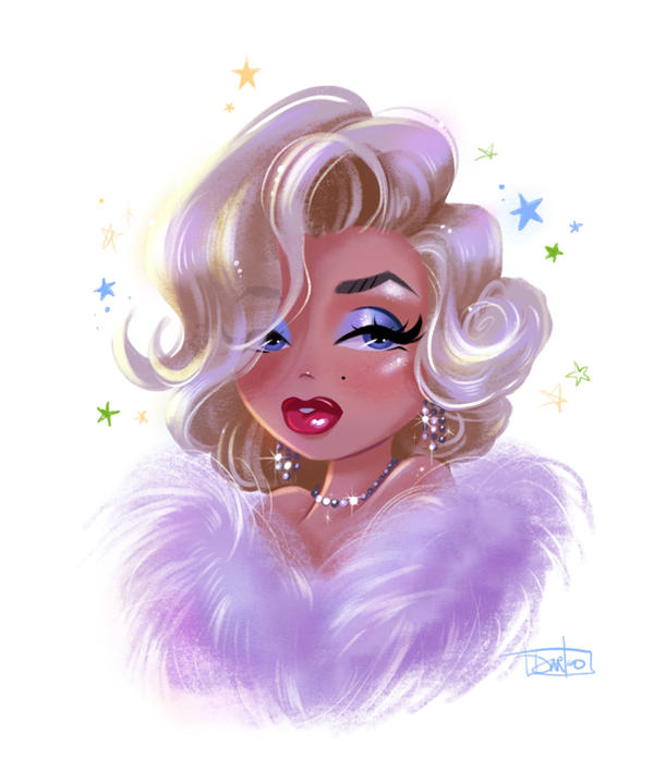 Marilyn Monroe by darkodordevic on DeviantArt