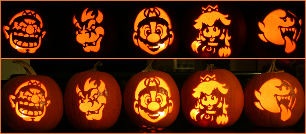 Luigi's Mansion Pumpkin by ceemdee on DeviantArt