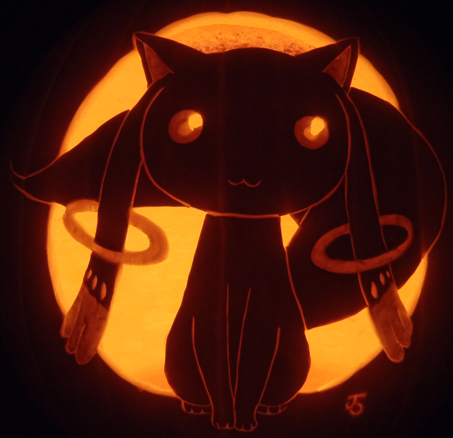 Kyubey Pumpkin by johwee