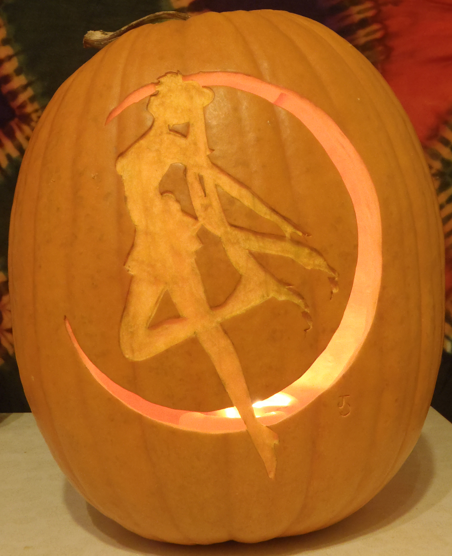 Sailor Moon Pumpkin Light Version