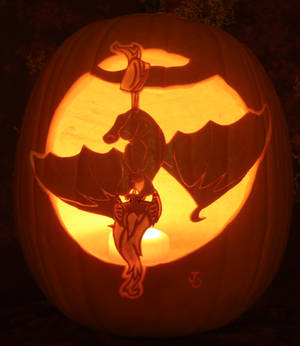 Flutterbat Pumpkin Light Version