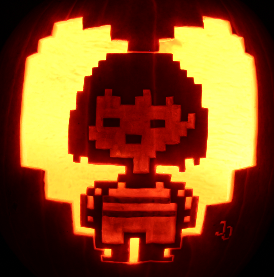 Stay Determined! - Frisk Pumpkin