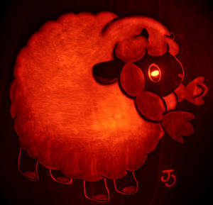 Ultimate Roundness - Wooloo Pumpkin