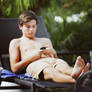 louis shirtless