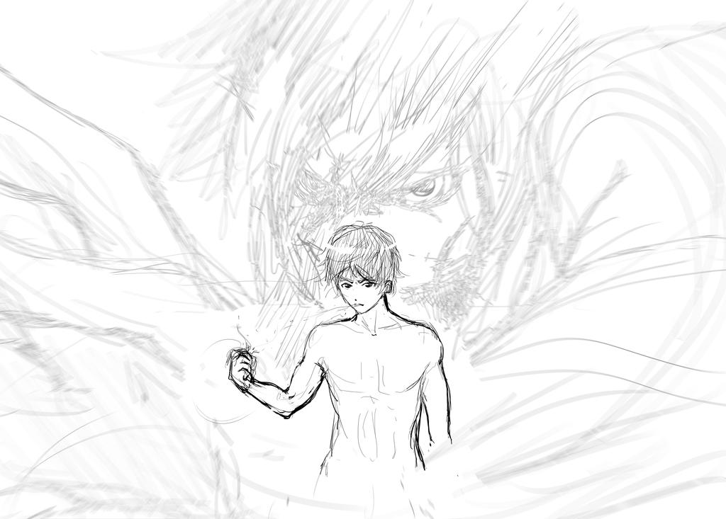 'The power inside me' Shingeki no Kyojin sketch