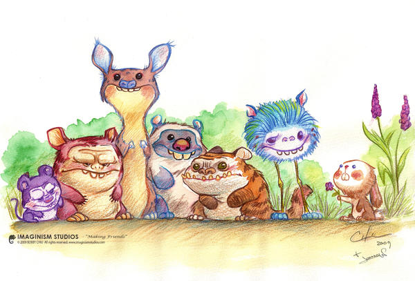 Making Friends by Kalmia