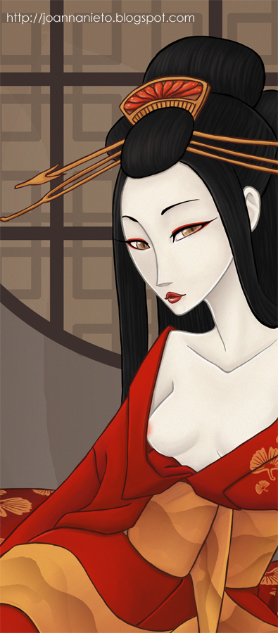 Kitsune detail by Kalmia