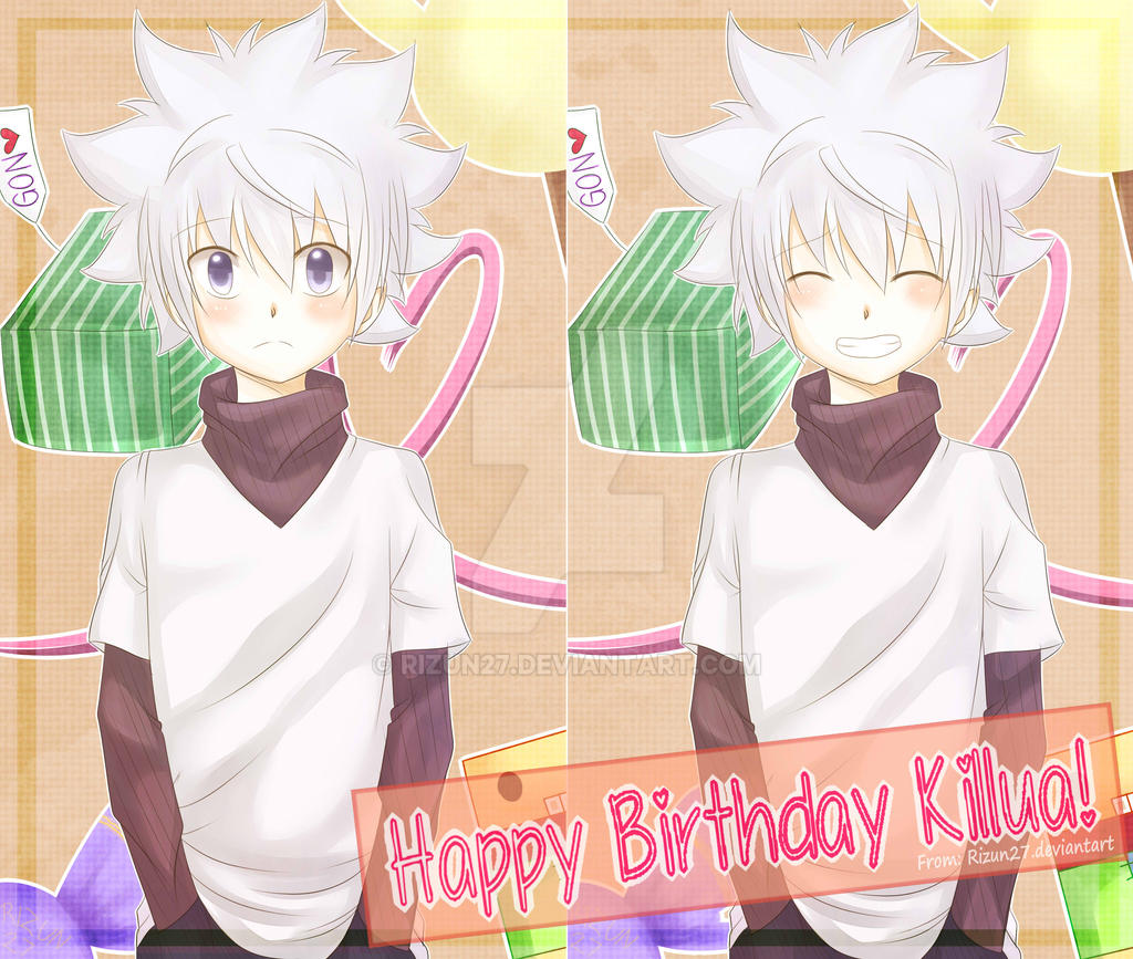 7/7 Happy Birthday Killua!