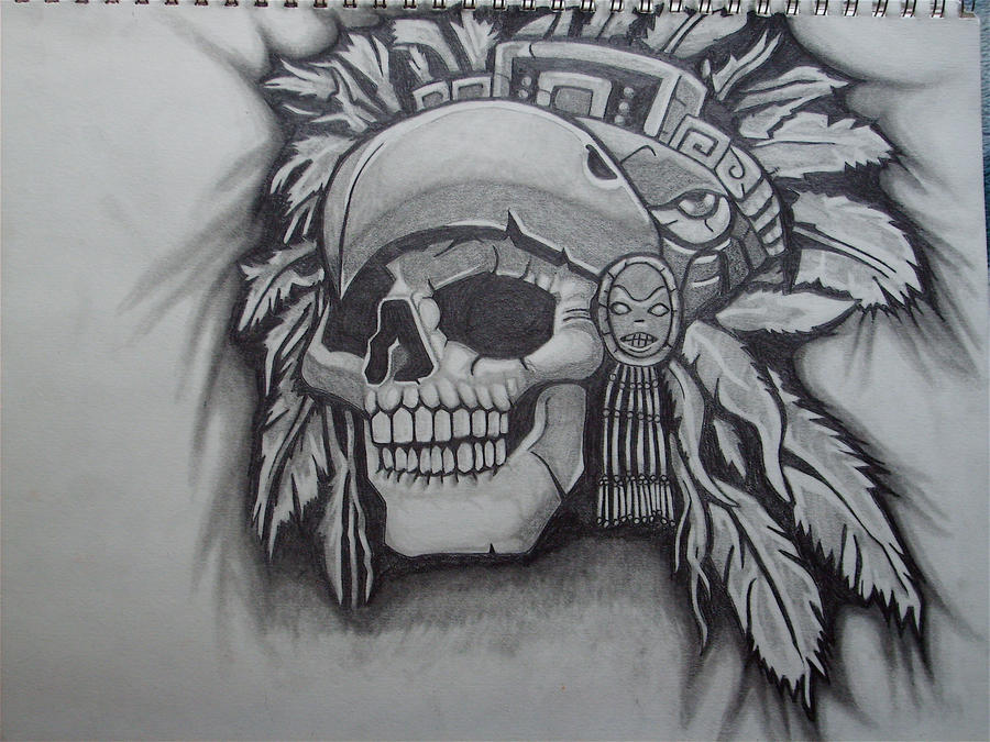 Aztec Skull