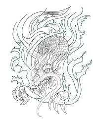 dragon linework