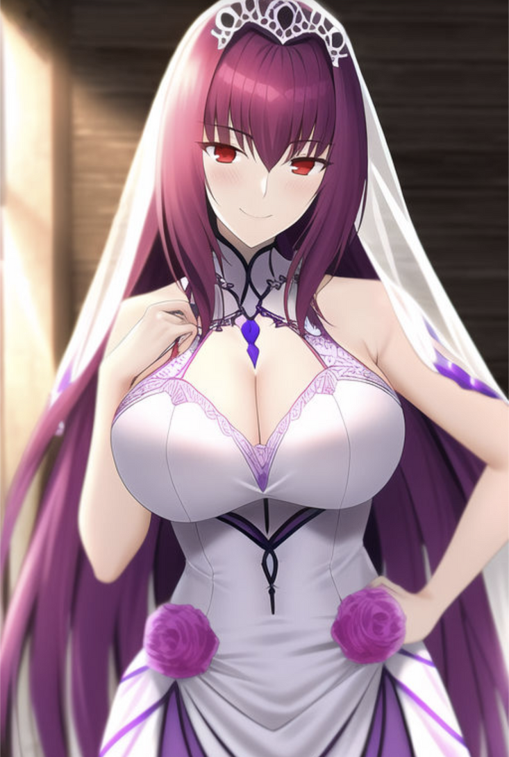 Wedding Dress (NovelAI) by AspiringGuy on DeviantArt