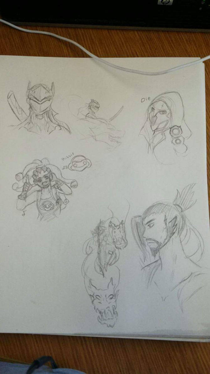 Overwatch Doodles