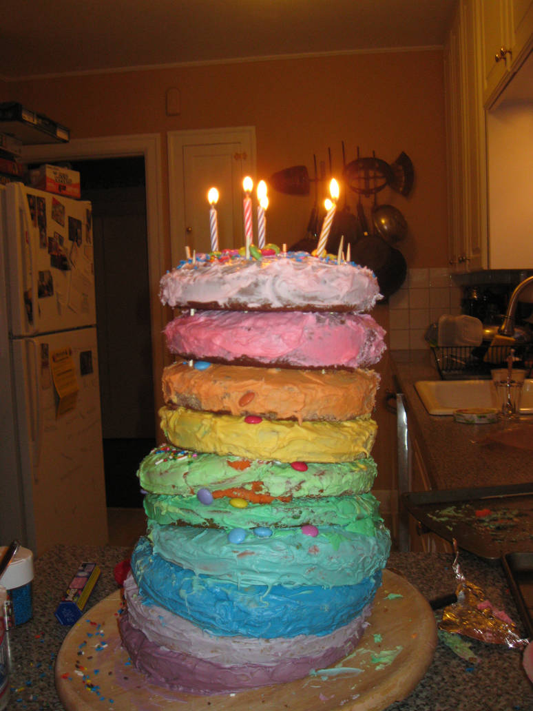 10 Layer Birthday Cake 3 By Nia36 On DeviantArt 10-layer-birthday-cake-3-by-nia36-on-deviantart
