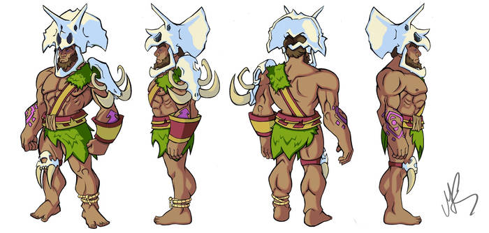 Tribe Warrior Concept