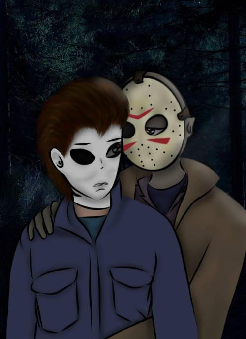 Michael Myers X Reader X Jason Voorhees Jason Voorhees x Michael Myers by VanThePleg on DeviantArt