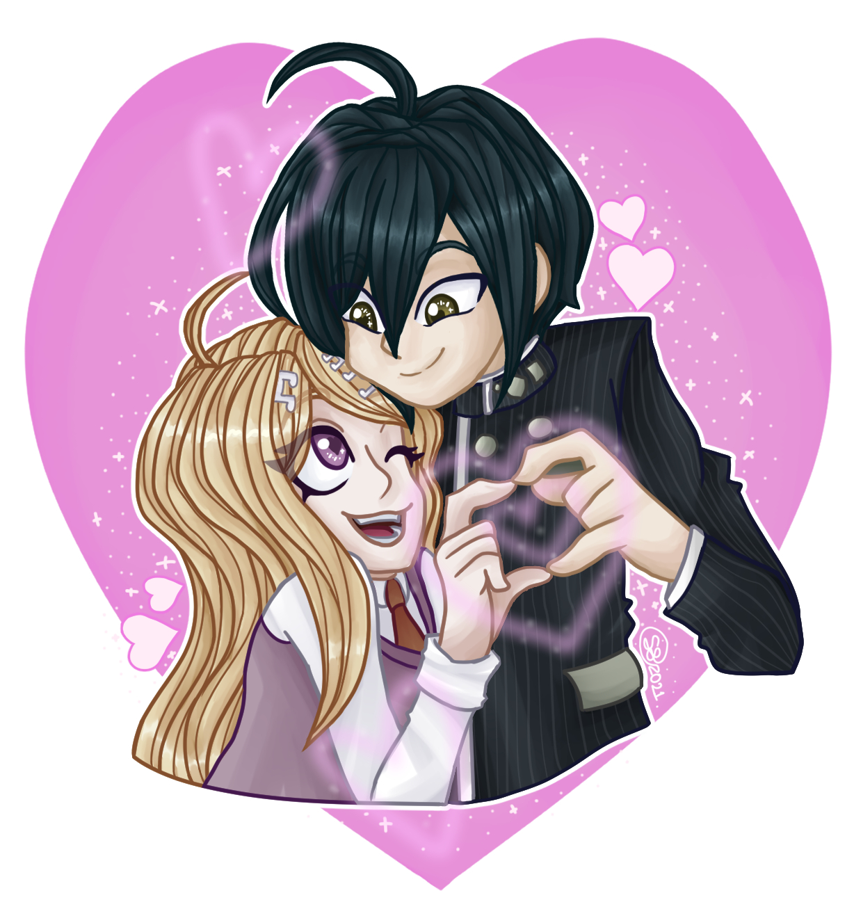 Shuichi X Kaede Fan Art Danganronpa By Silvermoon808 On DeviantArt shuichi-x-kaede-fan-art-danganronpa-by-silvermoon808-on-deviantart