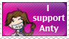 I Support Anty - Stamp