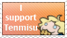 I Support Tenmisu - Stamp by resizer