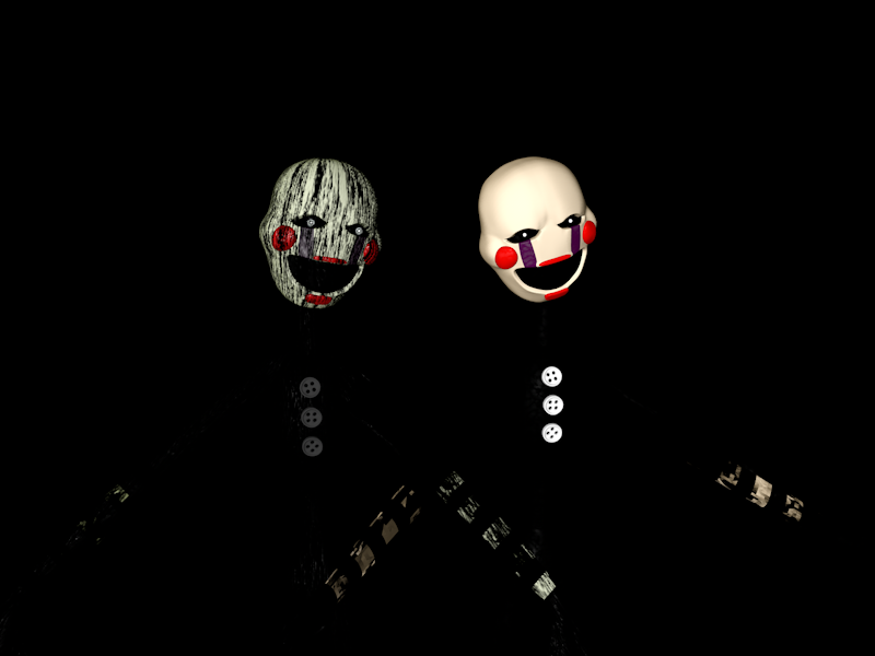 C4D- FNAF] The puppet master (Nightmare ver.) by christianzc on DeviantArt