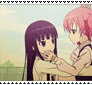 Ririchiyo and Karuta Hug Stamp