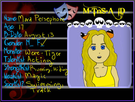 Mara Persephone Offical ID