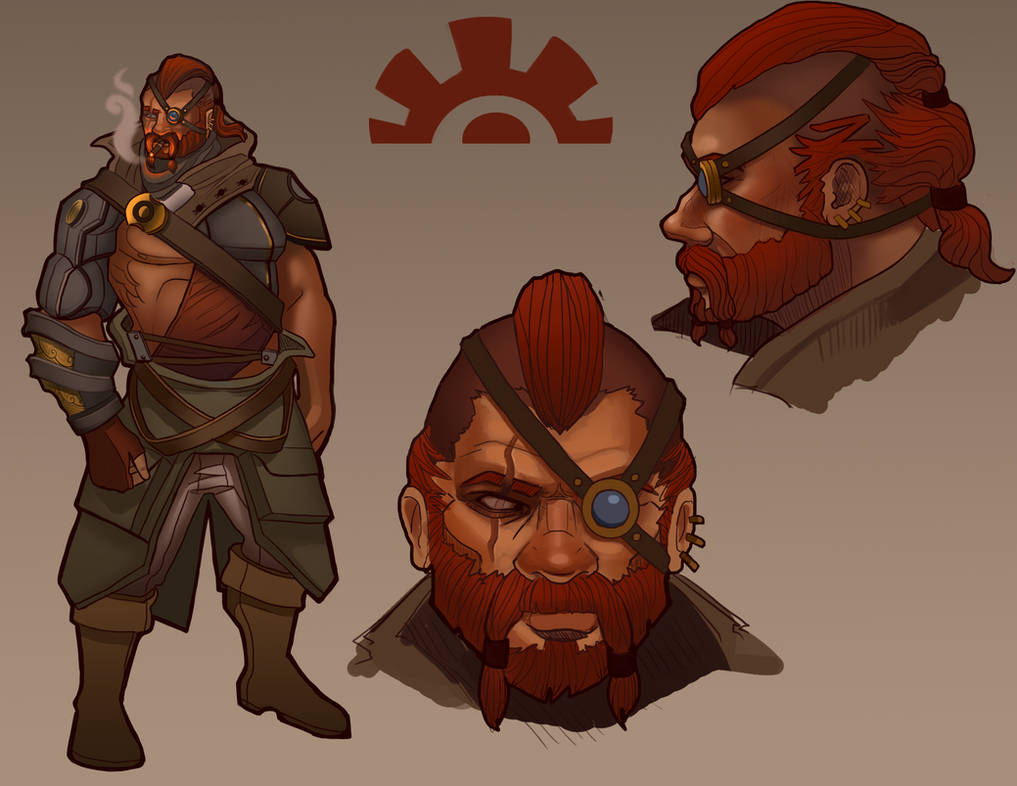 Engineer character design by Scrappex on DeviantArt