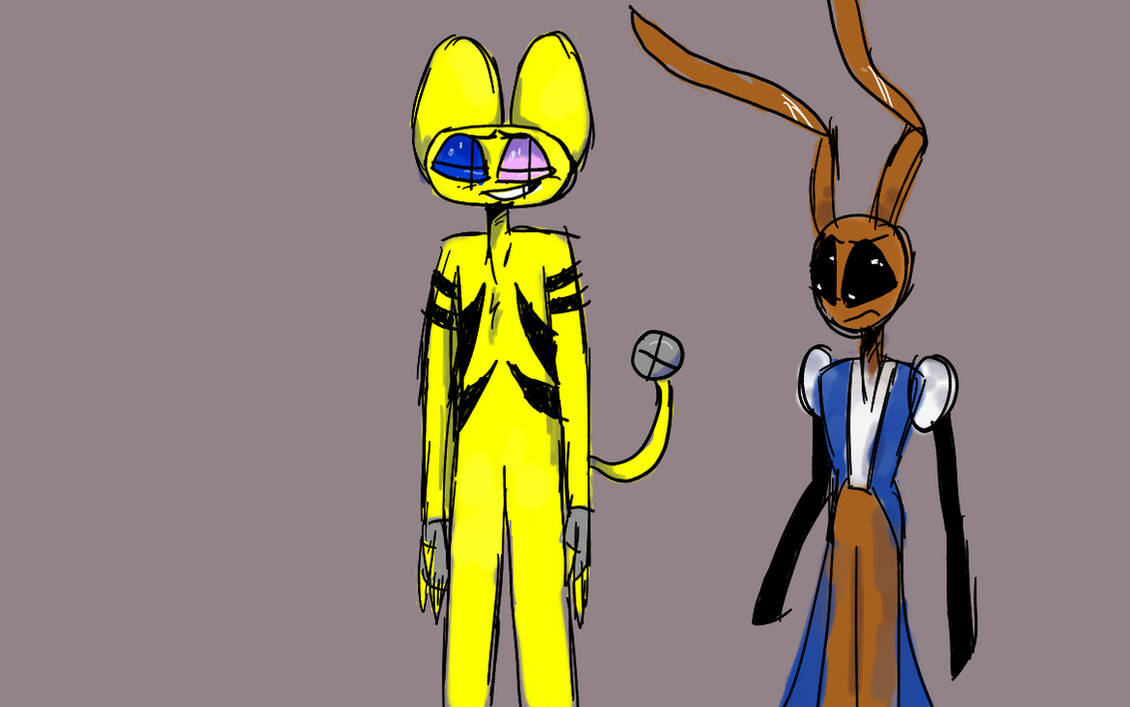 Gatch Gatch and Arlo by Fluffitail on DeviantArt