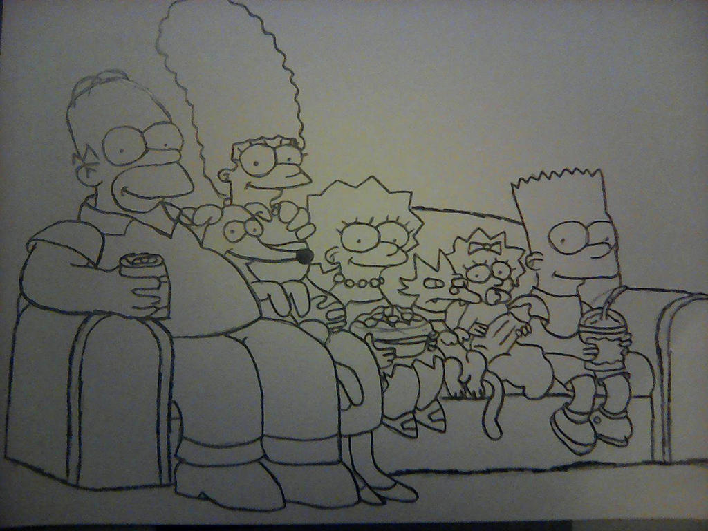 The Simpsons Vector Deviantart The Simpsons by BenTheGhost6704 on DeviantArt
