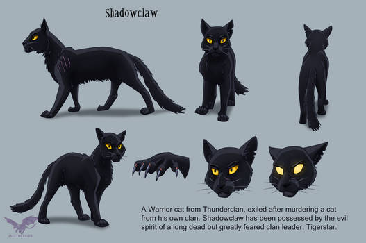 Shadowclaw - character design