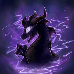 Dark Spyro Bust