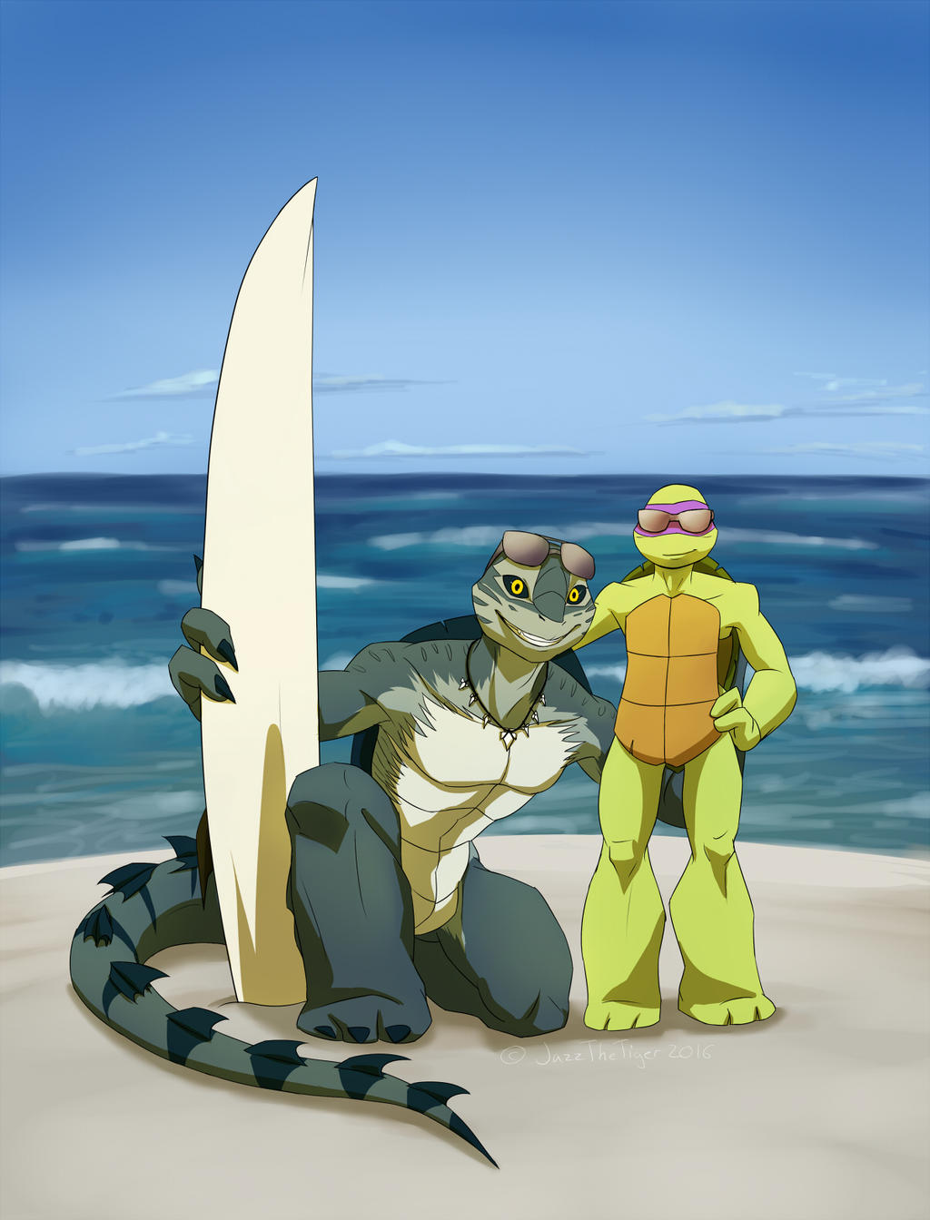 Turtles Deviantart Bongo Turtles at the beach by JazzTheTiger on DeviantArt