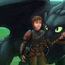 Hiccup has the BEST dragon