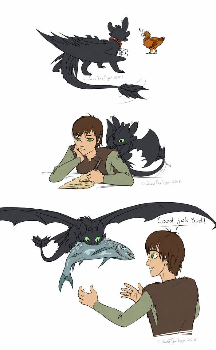 Mini Toothless by JazzTheTiger on DeviantArt