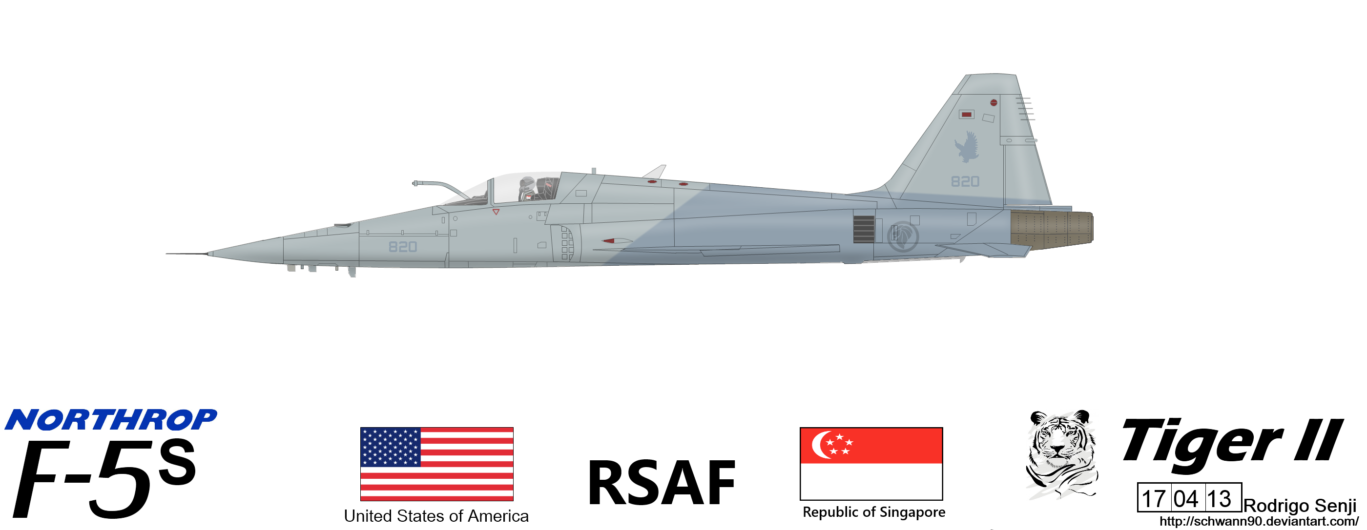 Northrop F-5S RSAF