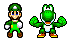 Rust Luigi and Rust Yoshi by Brawlstudios on DeviantArt