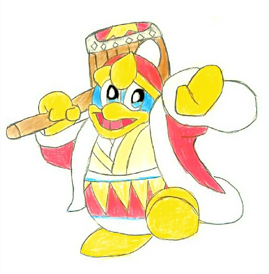 Deviantart Dedede My Drawing of King Dedede by NasirGamingYT on DeviantArt