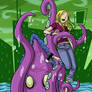 In the grasp of a sea monster