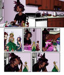 Fairies in the kitchen by VanessaSatone