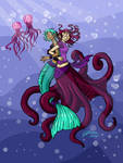 Valentine's Mermaids by VanessaSatone