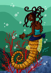 Seahorse Mermaid