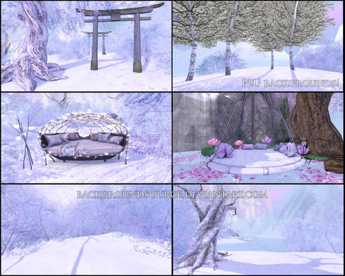 Winter Dream - p2u Backgrounds