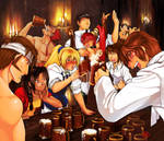 My crew of drunks XD by tiggerfactory