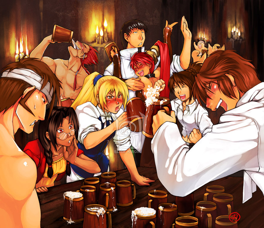 My crew of drunks XD by tiggerfactory