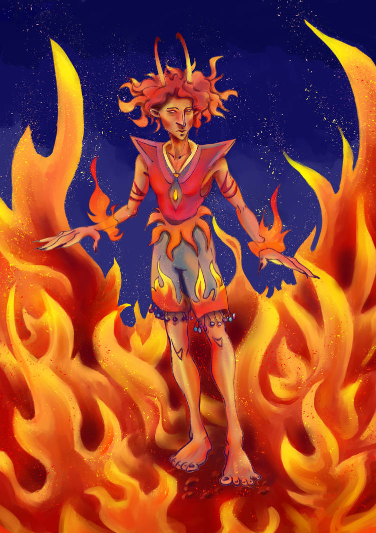 Basic Fire Demon Fire demon by Lanterntown on DeviantArt