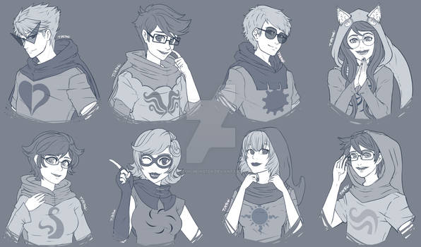 [Homestuck] - ALL THE KIDDOS!